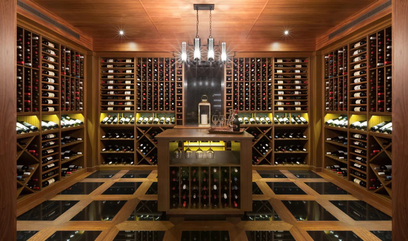 Custom Residential Wine Cellars project in The Woodlands 1