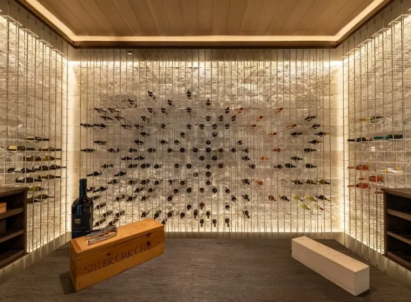 Cochran’s Crossing wine cellar project 3