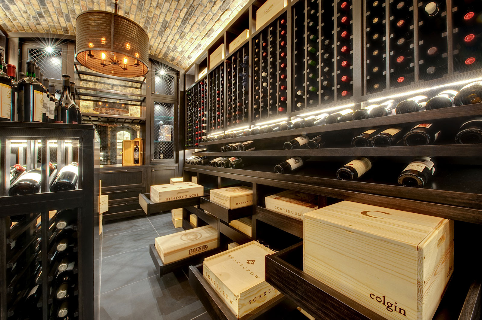 Conroe wine cellar project 2