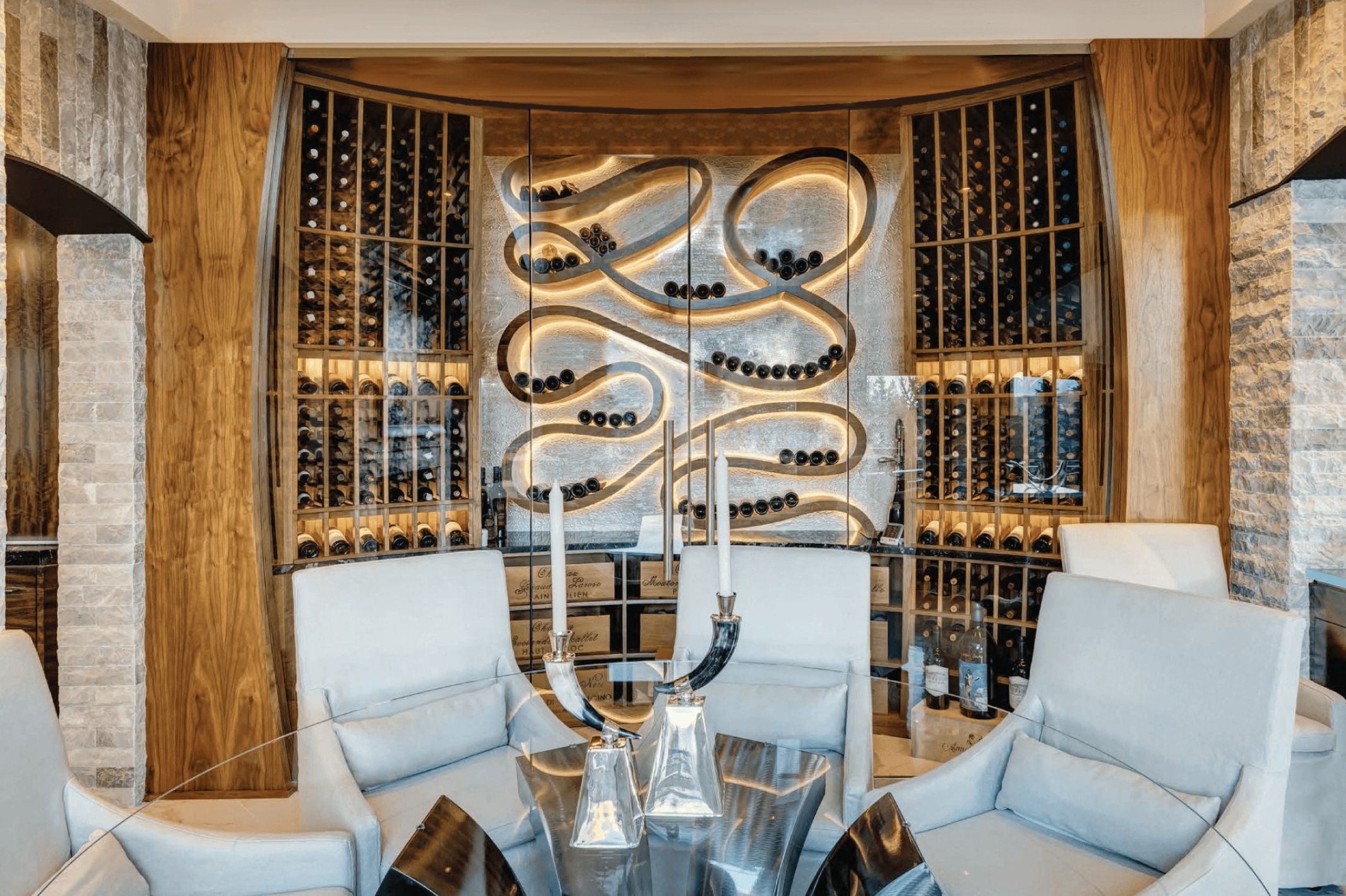 Grogan’s Point wine cellar project 1