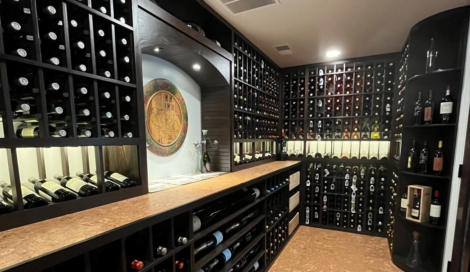 Grogan’s Point wine cellar project 2