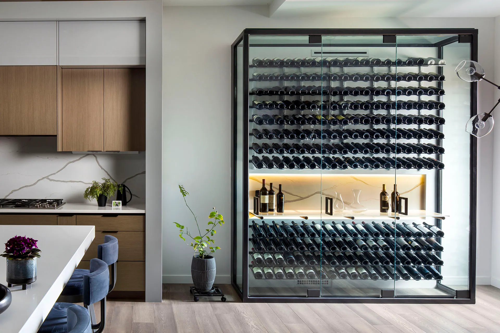 Panther Creek wine cellar project 1