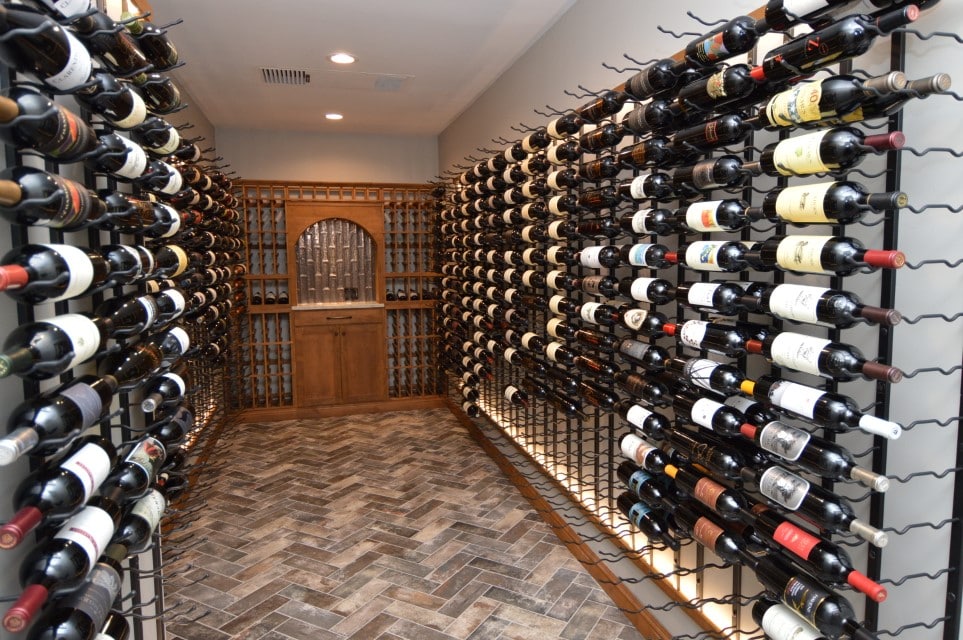 Sterling Ridge wine cellar project 1