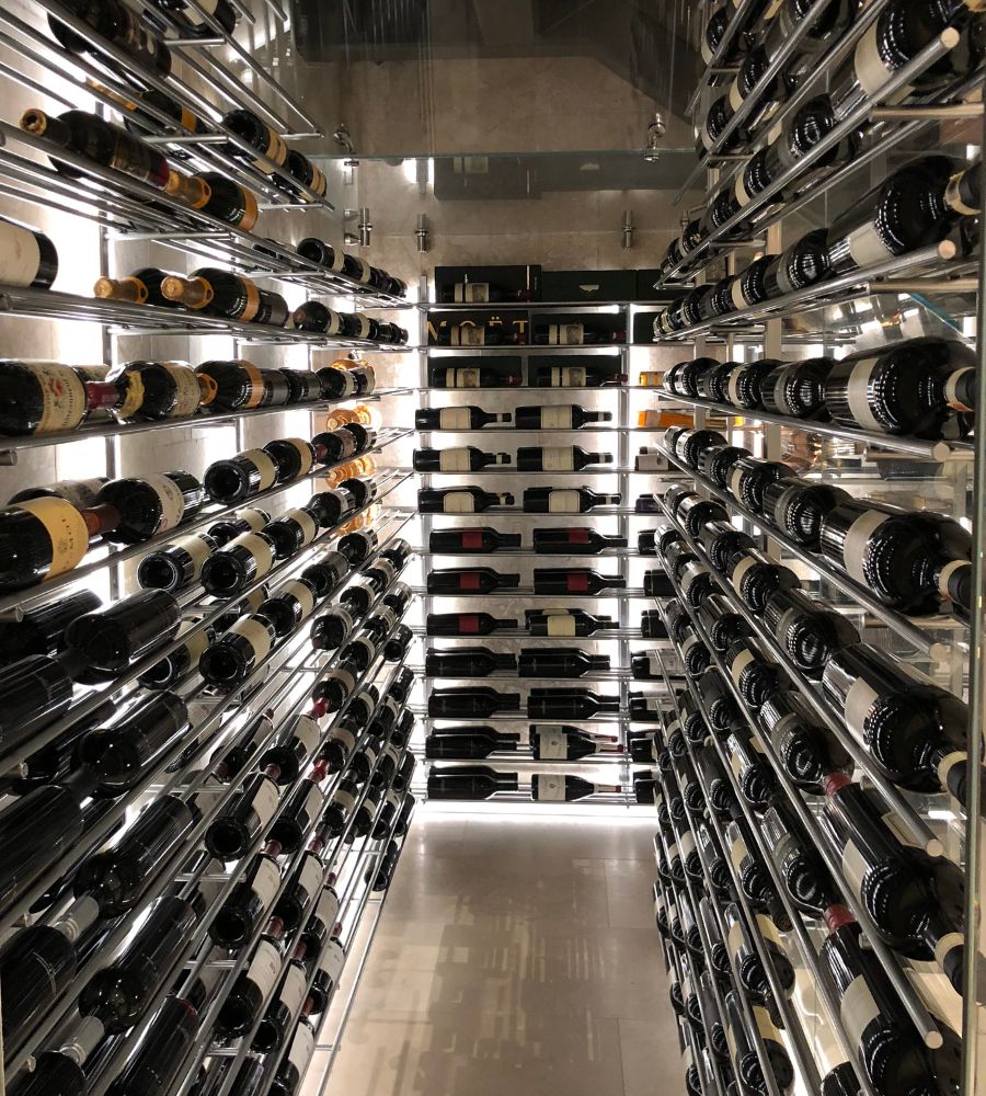 Sterling Ridge wine cellar project 3