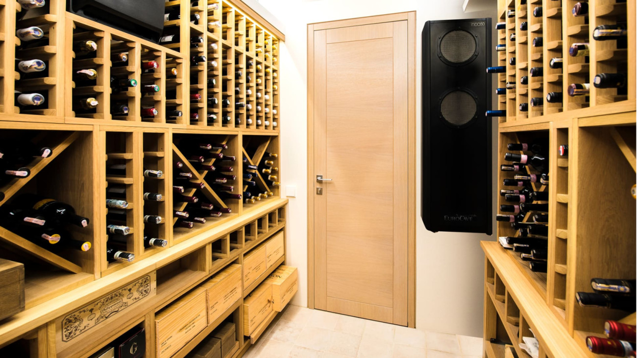 Climate-Controlled Wine Rooms project in The Woodlands 2