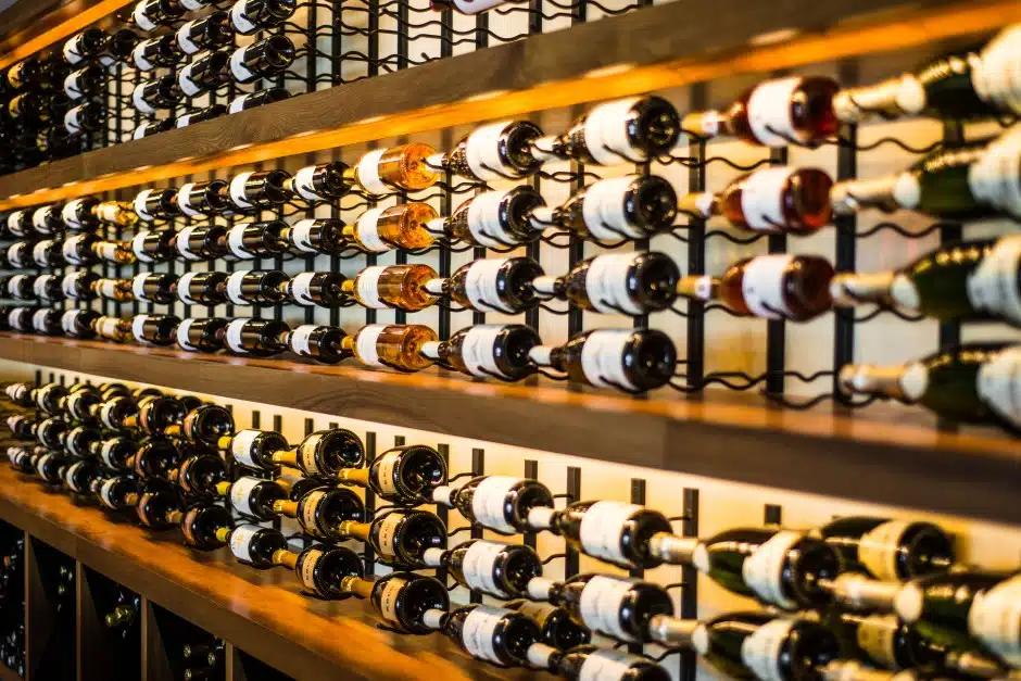 Commercial Wine Displays project in The Woodlands 2