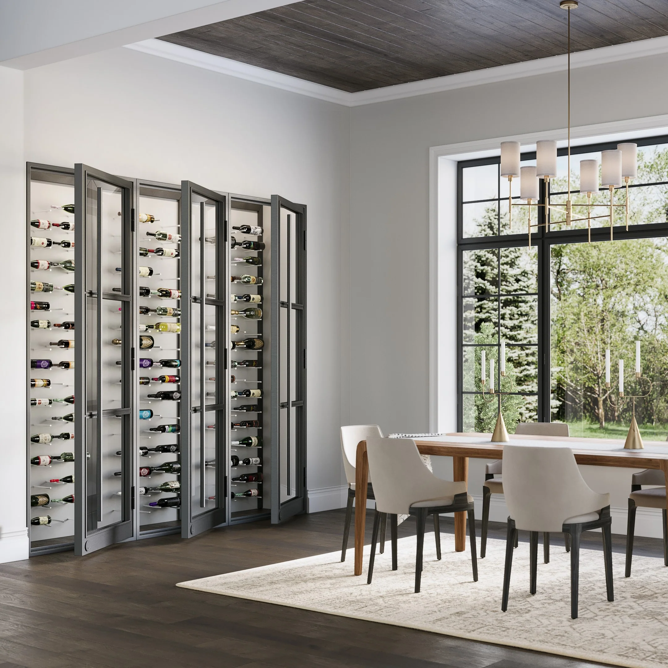 Contemporary Glass Enclosure in Panther Creek